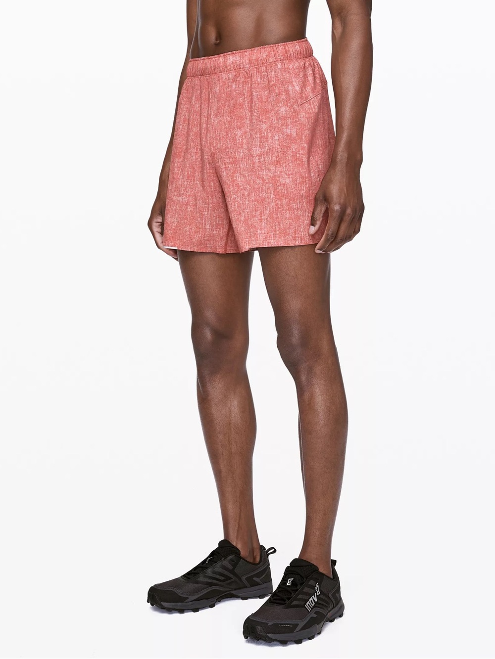 lululemon athletica Heathered Coral Athletic Shorts